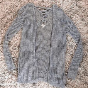Blue fitted Cardigan